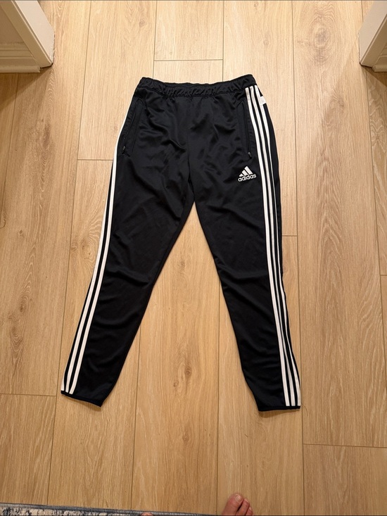 adidas Other - ClimaCool Adidas Black Track Pants with White Stripes